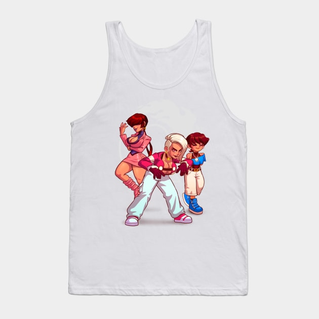 The Queen Of Fighters Tank Top by BrunoMota